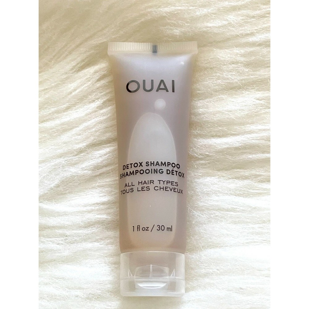 OUAI Detox Shampoo Sulfate-Free Travel Size 1 fl oz / 30ml